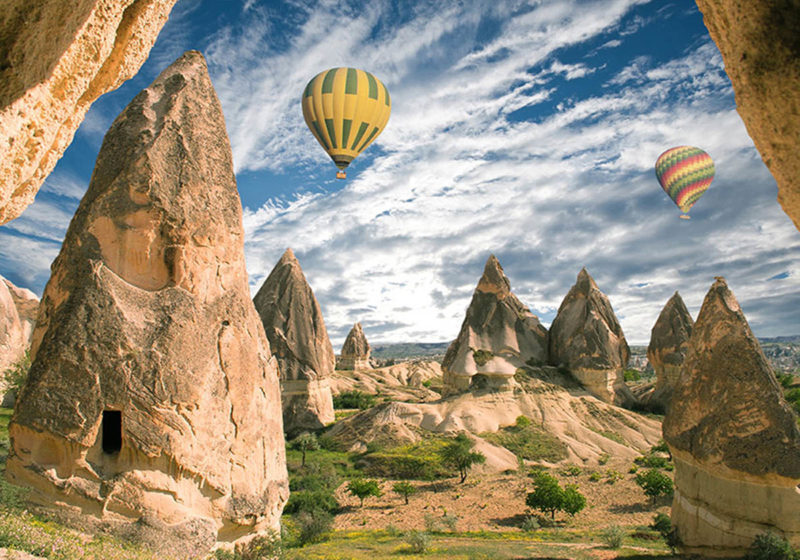 Excursion to Cappadocia from Side Turkey by professional tour guide.